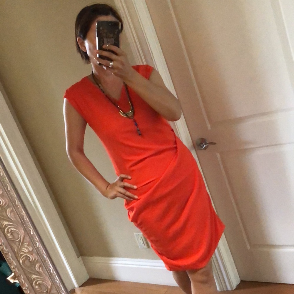 Dolce & gabbana  orange prom dress